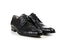 Classic elegant pair of male shoes in crocodile