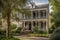 classic exterior with shutters and front porch, symbolizing tradition and comfort