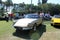 Classic ferrari sports cars lined up