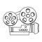 classic film projector icon