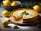 Classic French Lemon Tart, tart au citron, crisp buttery crust with luscious lemon custard