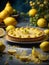 Classic French Lemon Tart, tart au citron, crisp buttery crust with luscious lemon custard