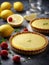 Classic French Lemon Tart, tart au citron, crisp buttery crust with luscious lemon custard