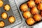 Classic French madeleine cookies, buttery and delicate, mini sponge cake baked in scallop mold