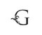 Classic G Letter Swirl Logo.