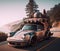 classic german 911 sport supercar design camper van conversion for digital nomad adventure weekender