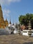 Classic gilded temple - stupa in the form of bell