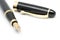 Classic gold fountain pen with cap