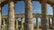 Classic Greek Doric Temple at Segesta in Sicily , southern Italy Ken burns effect