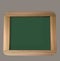 Classic Green Chalkboard  3D Render