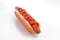 Classic hotdog with ketchup