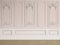 Classic interior wall with mouldings