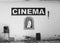 Classic italian cinema sign, San Felice Circeo, Lazio, Italy