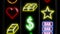 Classic jackpot slot machine in casino with winning gold ingots