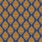 Classic Javanese batik pattern with simple brown color