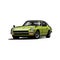 Classic JDM. Side View Japanese Sport Car Vector Illustration. Best for JDM Enthusiast