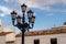 Classic lampposts of the town of Mijas, Malaga, Spain