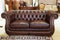 Classic leather sofa