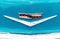 Classic Light Blue Chevrolet Belair Embleme