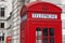 Classic London Red Telephone Box