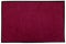 Classic Maroon Pink colorful welcome door mat with black border