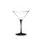 Classic martini glass,