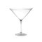 Classic martini glass,
