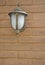 Classic Modern Style Wall Lamps Attached On Brick Wall