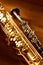 Classic music Sax tenor saxophone and clarinet vintage