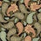 Classic Native Paisleys Seamless Pattern for wallpaper design