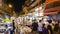 The classic night market on chinatown (Yaowarat) Road,the main street in Chinatown, once of Bangkok landmark.