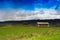 Classic Norway barn landscape background