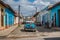 Classic old car on streets of Trinidad, Cuba