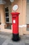 Classic old postbox on the street of the Singapore