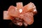 Classic Orange Aragonite Crystal Cluster Mineral