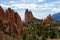 Classic Overlook View of Garden of the Gods in Colorado Springs