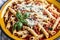 Classic Penne Alla Arrabiata  A Taste of Italy on Your Plate .AI Generated