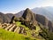 Classic photo of Machu Picchu, Peru.