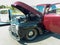 classic pickup truck Chevrolet Thriftmaster 1947 built by General Motors. Utility or farming tool.