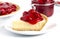 Classic Plain No Bake Cheesecake in a Graham Cracker Crust and C