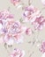 Classic Popular Flower Seamless pattern background