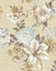 Classic Popular Flower Seamless pattern background