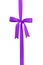 Classic purple ribbon bow for packaging gifts