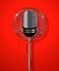 Classic radio microphone