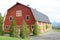 Classic Red Barn Exterior Rural Farm Building