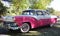 Classic Restored Pink And White Ford Fairlane