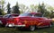 Classic Restored Red Buick Eight