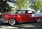 Classic Restored Red And White Chevrolet Bel Air