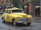 Classic Restored Yellow Taxi