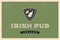 Classic retro styled label for Irish Pub